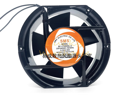 SMS SF-1725HSL-2 220/240VAC 50/60Hz 0.32/0.30A Cooling Fan