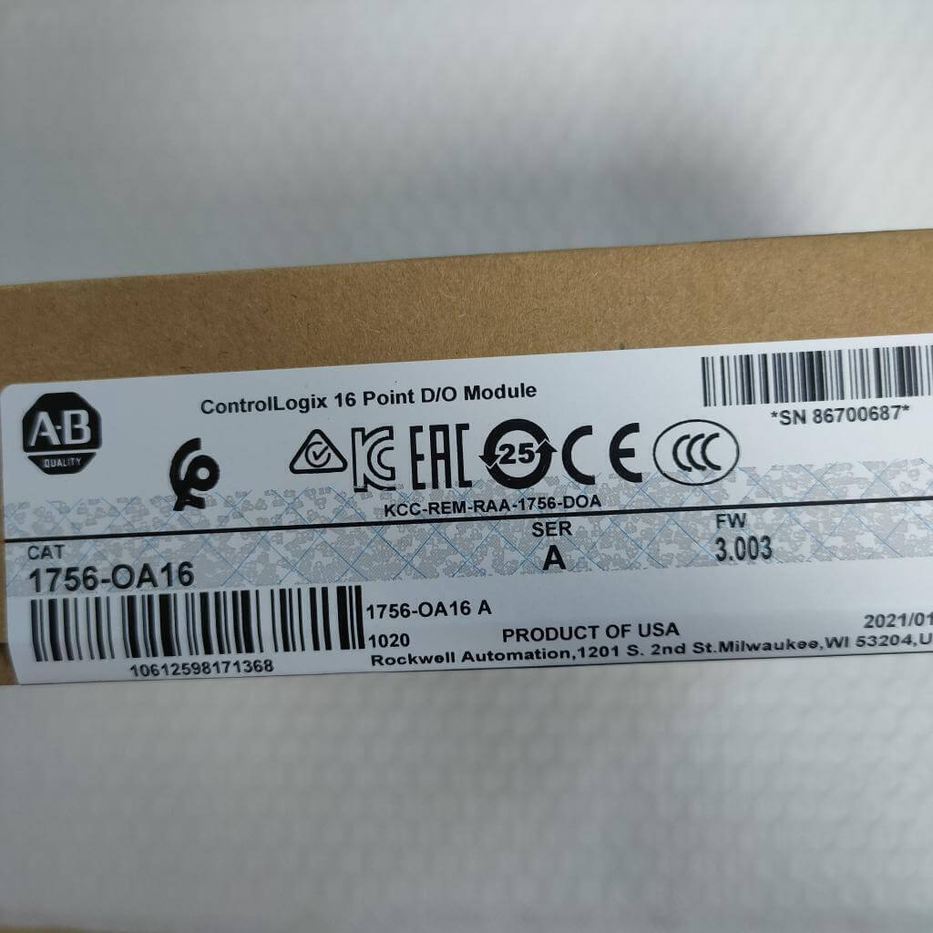 ControlLogix 16 Point Module 1756-OA16 - CONTROL LOGIX