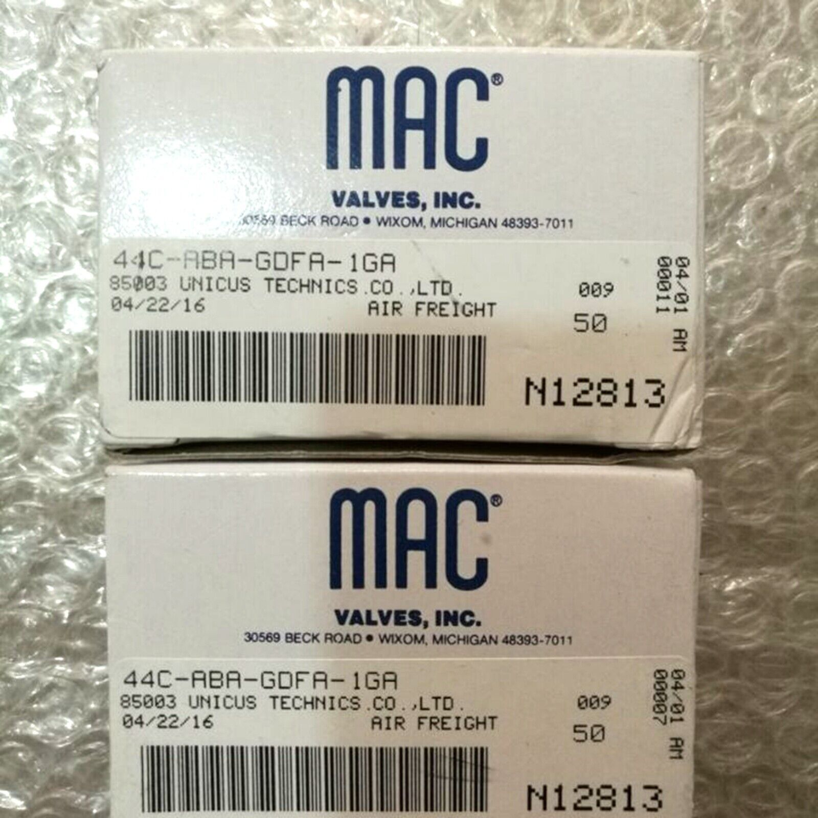 new  MAC 44C-ABA-GDFA-1GA Solenoid Valve MAC