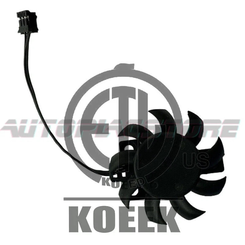 T124010SL(2) DC12V 0.10A 3-wire Cooling Fan 27x27x14mm