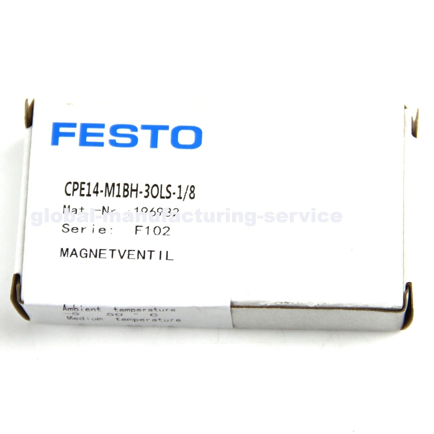 FESTO Pneumatic Solenoid Valve CPE14-M1BH-3OLS-1/8 196932 – 1PC - FESTO