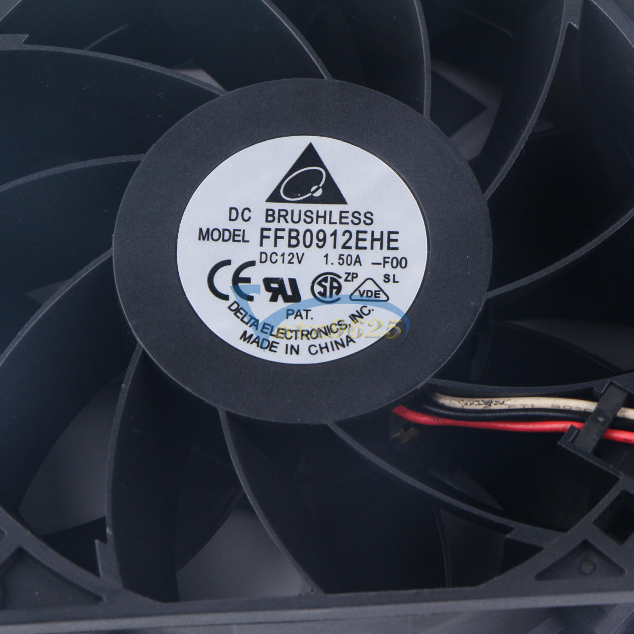 new One Delta High Airflow Fan FFB0912EHE 92x92x38mm 92mm 9038 12V 1.5A 3wire - DELTA