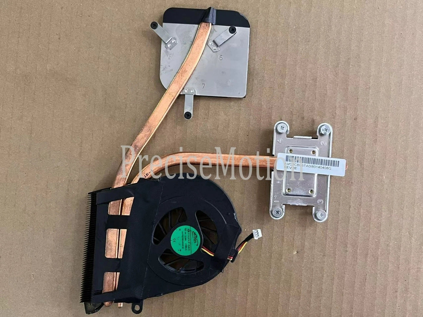 1PCS For Toshiba Satellite L750 L750D L755 Heatsink Cooling Fan AB7705HX-GB3