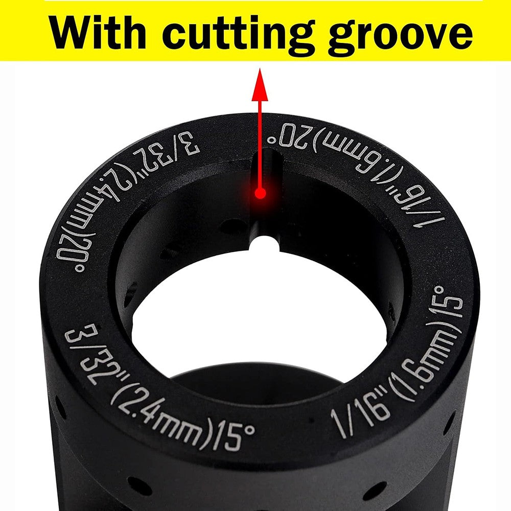 TIG Welding Tungsten Electrode Sharpener Grinder Multi-Angle Offsets Tool