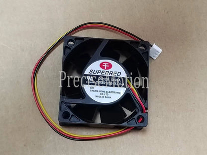 1pcs SUPERRED CHA6012EB-55-OF-A 6023 12V 0.28A 6 cm 3-wire dual ball fan