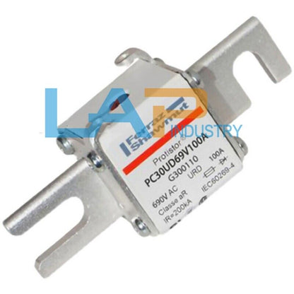 2PCS Ferraz Shawmut Fuse PC30UD69V100A 690V 100A - FERRAZ SHAWMUT