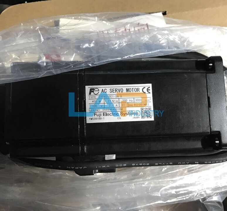 Fuji GYS401DC1-SA-B AC Servo Motor - 400W, 105A, 200Hz - FUJI