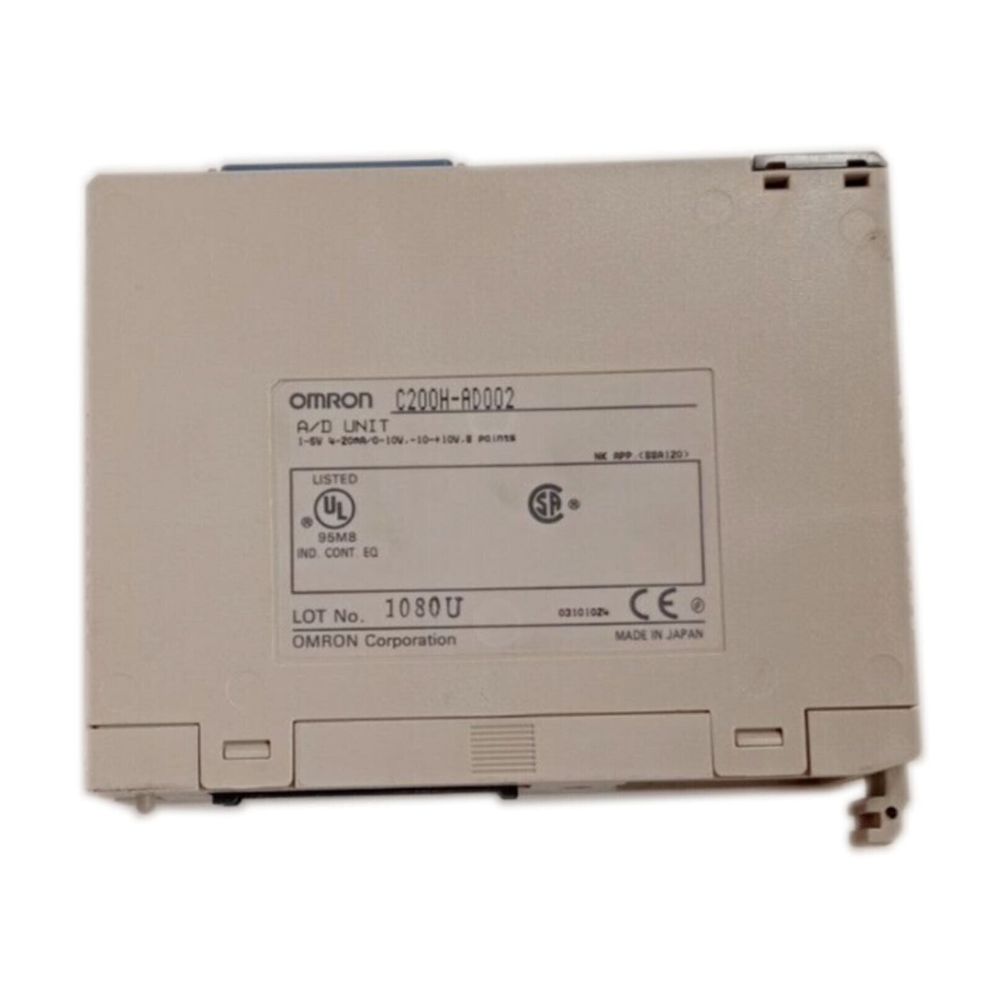 Omron PLC C200H-AD002 8 PT Analogue Input Unit Modules - OMRON