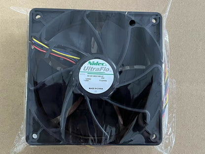 new NIDEC W12E12BS11B5-57 12VDC 1.65A 4 line PWM fan