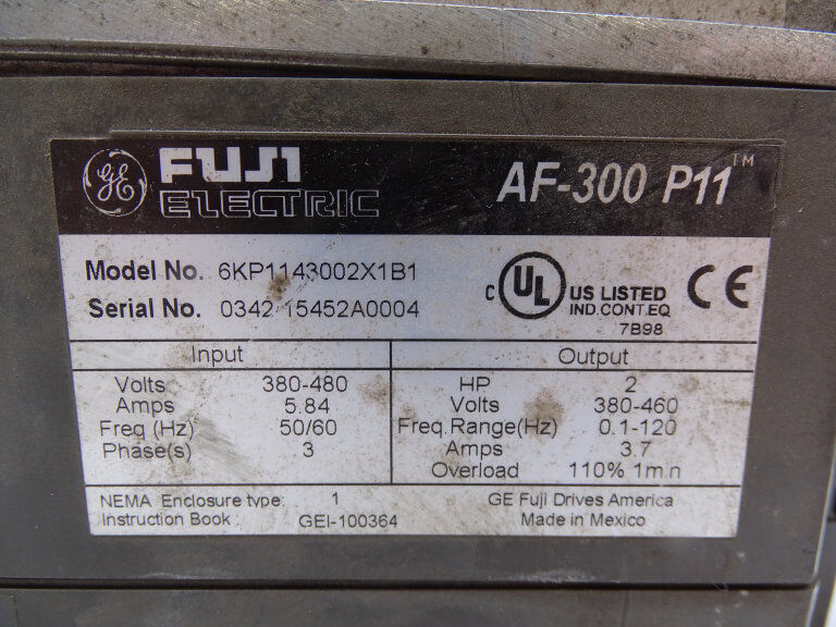 FUJI Electric 6KP1143002X1B1 Motor Drive | High-Efficiency Industrial Motor Controller - FUJI ELECTRIC