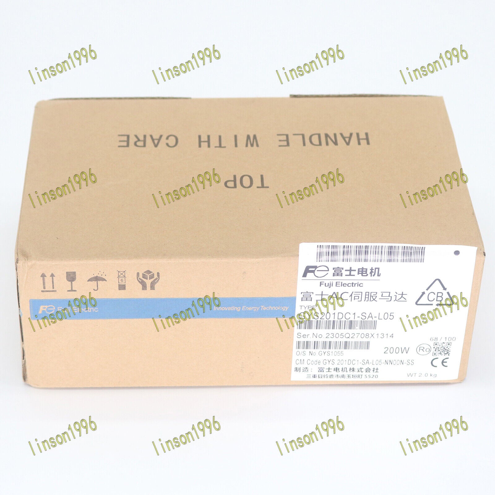 Model GYS201DC1-SA-L05 SERVING Motor One Year - FUJI ELECTRIC