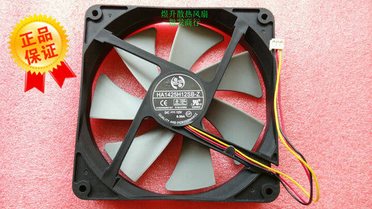 GP 14025 HA1425H12SB-Z DC12V 0.50A 140*25MM 14CM cooling fan