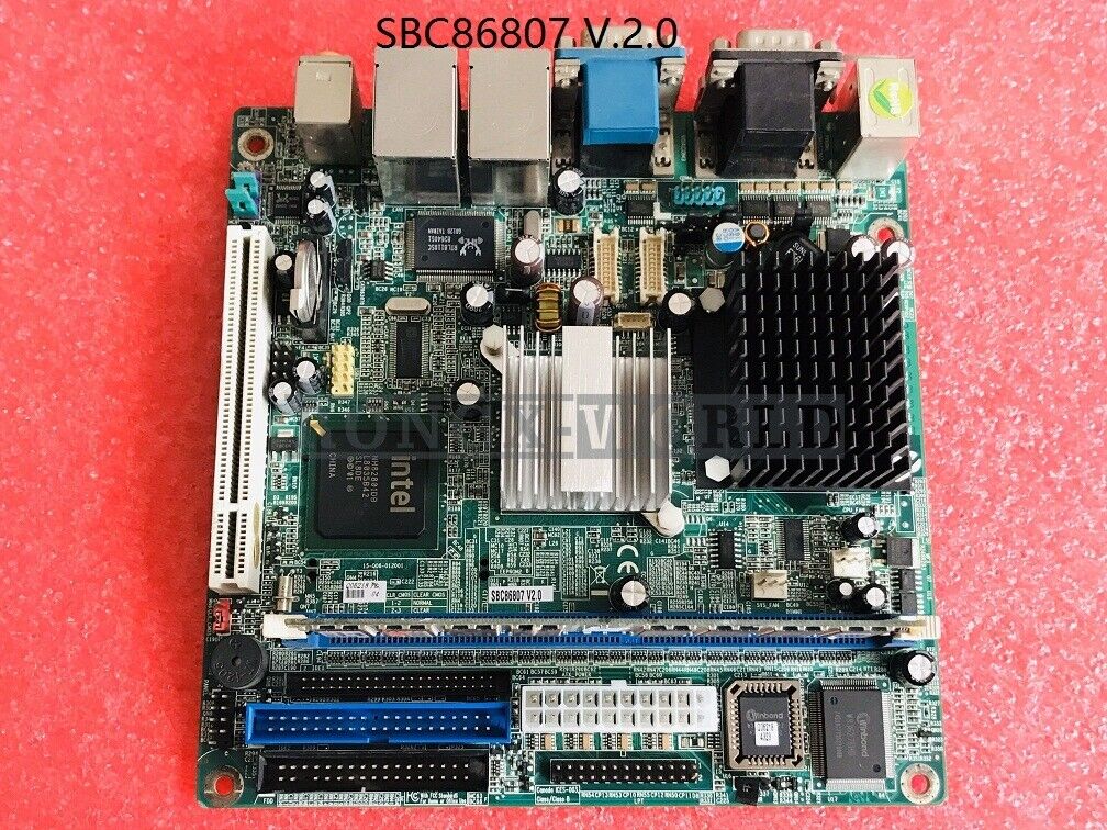 used ONE Axiomtek SBC86807 V2.0 TETSED - AXIOMTEK