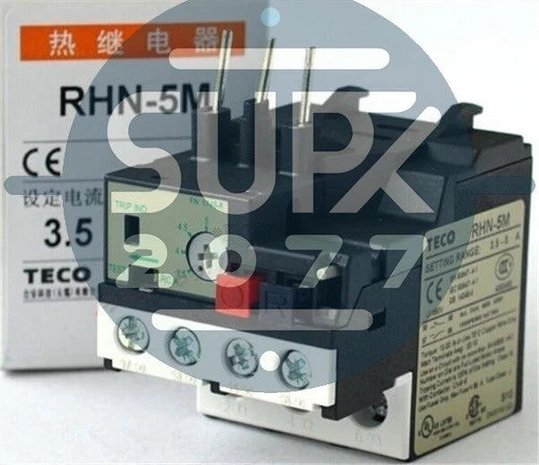 1Pcs RHN-5/4.8M 3.5-4.8A Replace Thermal Overload Relay RHN-5M 3.5-5A #su