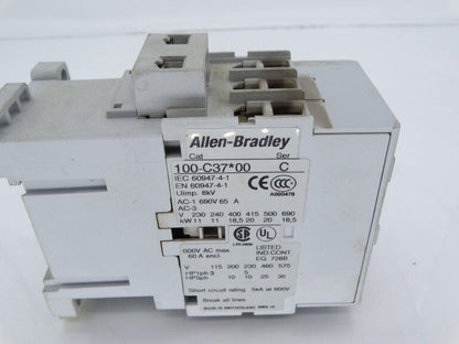 Allen Bradley Series C Contactor 100-C37D00 - ALLEN BRADLEY