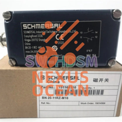 1PCS FOR SCHMERSAL Magnetic Reed Limit Switches BN20-11RZ-M16 Freight Free