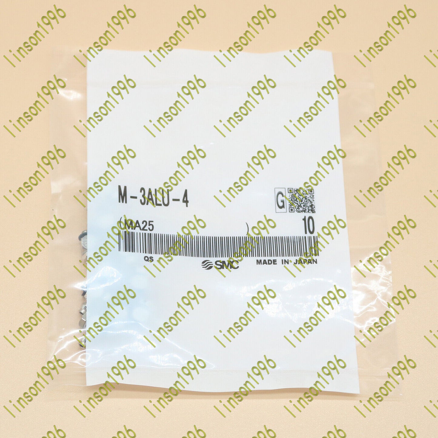 SMC MicroConnector 10-Piece Set M-3ALU-4 - SMC