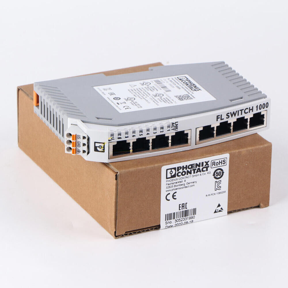 new 1PC Phoenix Contact FL SWITCH 1008N 1085256 Ethernet SWITCH - PHOENIX CONTACT