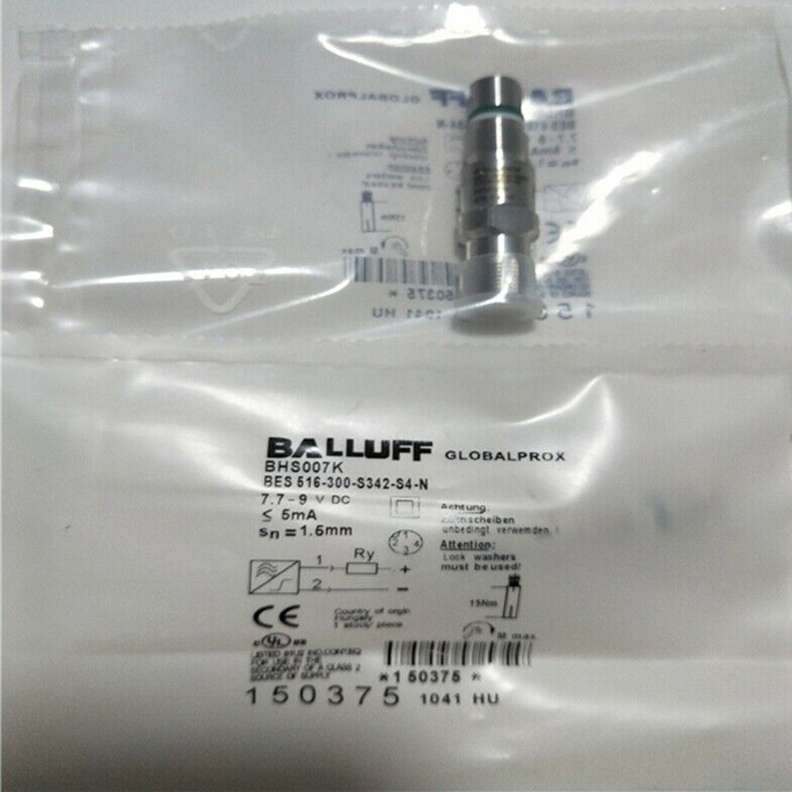 Balluff BES 516-300-S342-S4 Proximity Switch - BALLUFF
