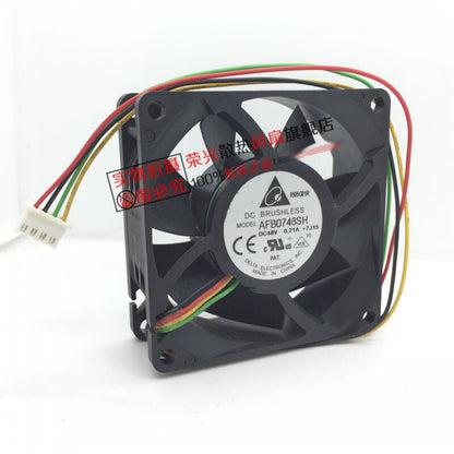 DELTA AFB0748SH-7J15 7025 48V 0.21A 4-wire PWM cooling fan