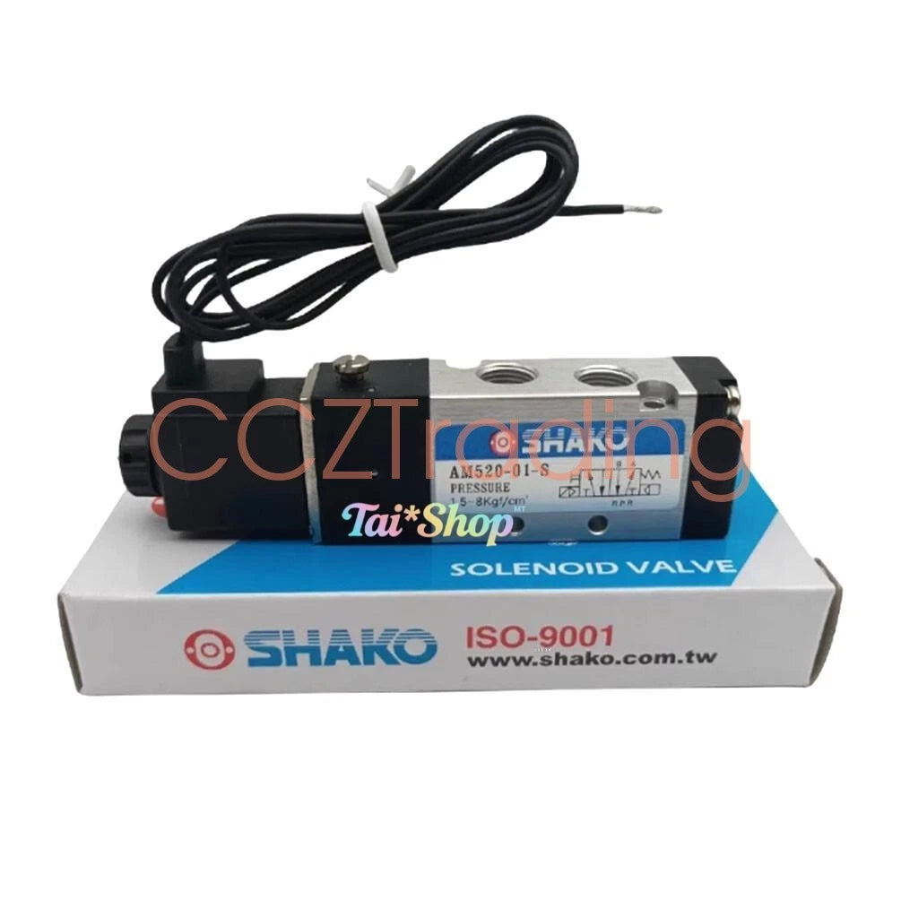 1 Pc. AM520-01-S AM520-01-D AC220V DC24V Pneumatic Solenoid Valve