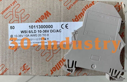 50 pcs/box NEW FOR Weidmuller Fuse Terminal WSI 10-36V DC/AC 1011300000 - WEIDMULLER