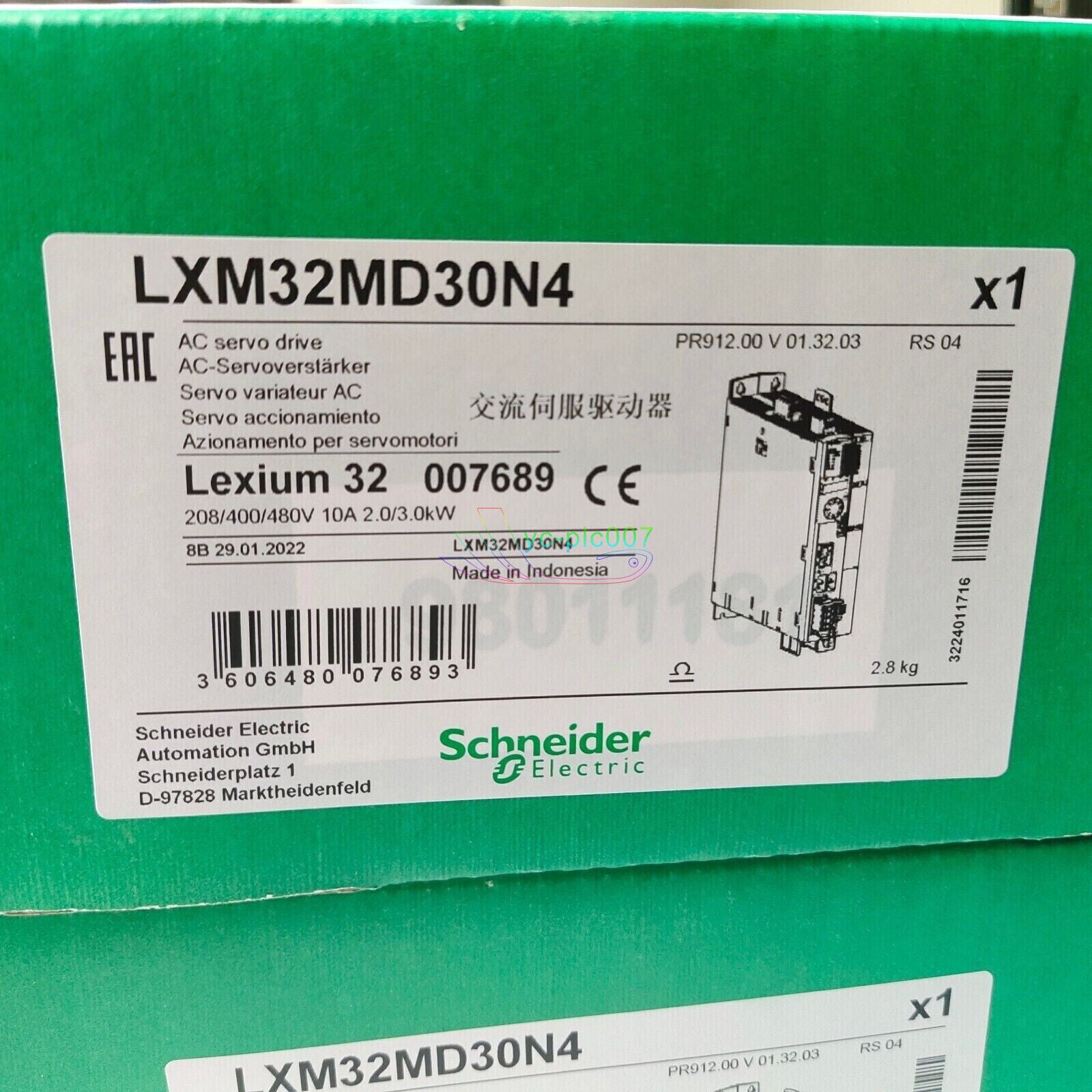 1pc new lx motor controls lxm32md30n4 ac servo driver lx32md30n4 - LX MOTOR CONTROLS