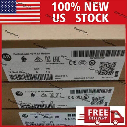 Allen-Bradley ControlLogix 16 Pt Input Module NEW 1756-IF16 B US - ALLEN-BRADLEY