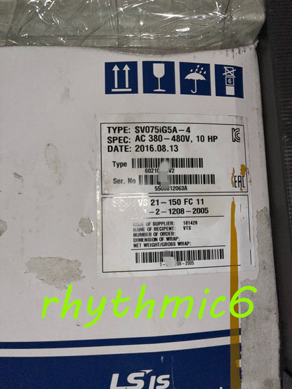 new LS LG SV075IG5A-4 Inverter SV075IG5A4 5.5KW 380V Fast - LS LG