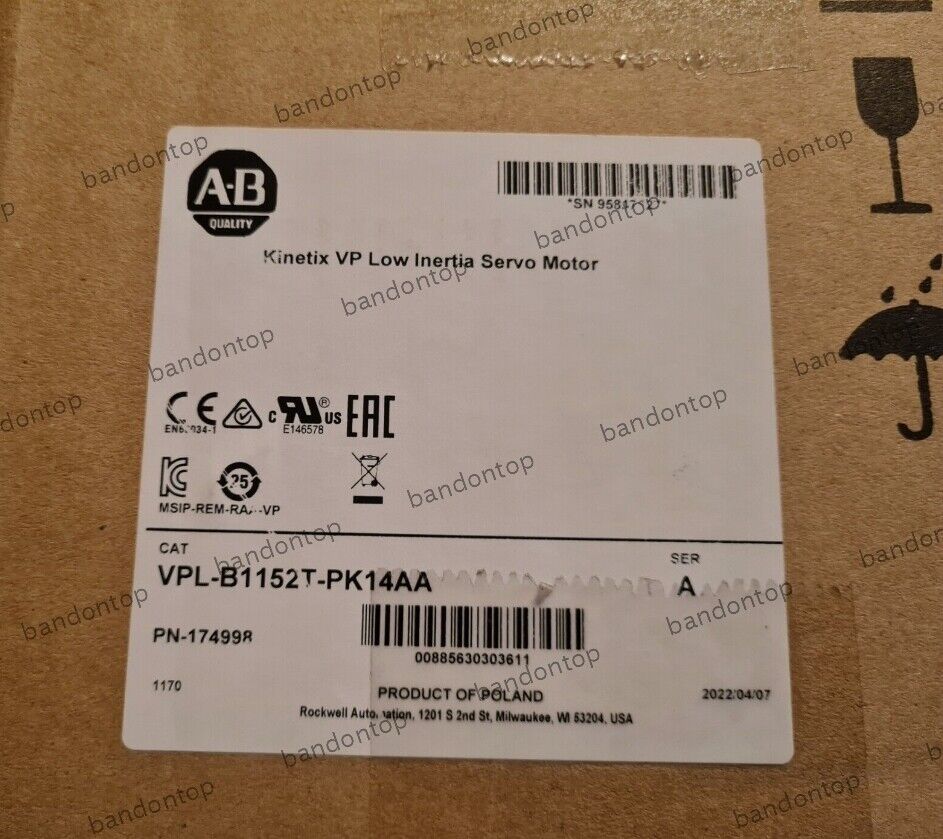 Allen Bradley VPL-B1152T-PK14AA Genuine Timer - ALLEN BRADLEY