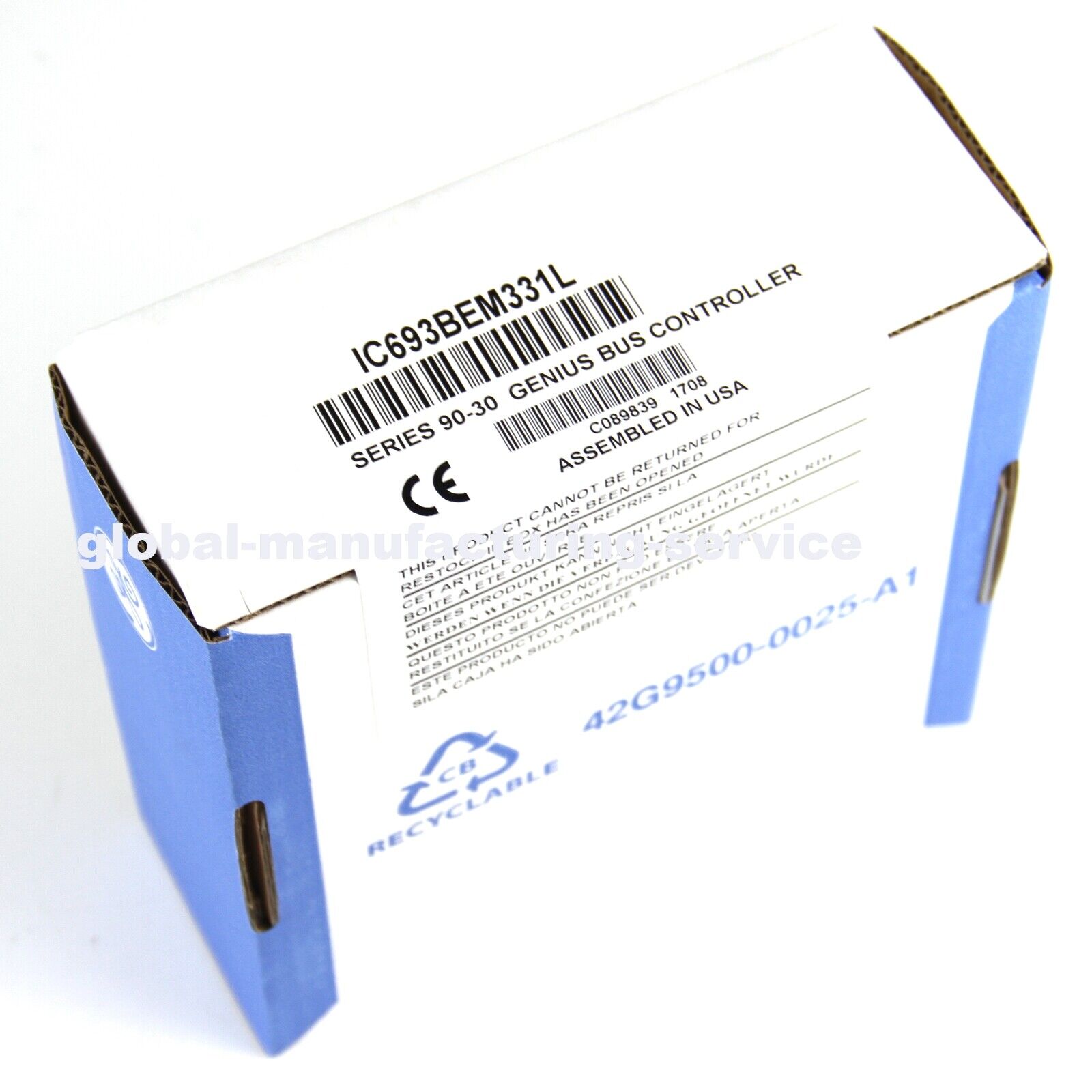GE FANUC IC693BEM331L Genius Bus Controller - GE FANUC