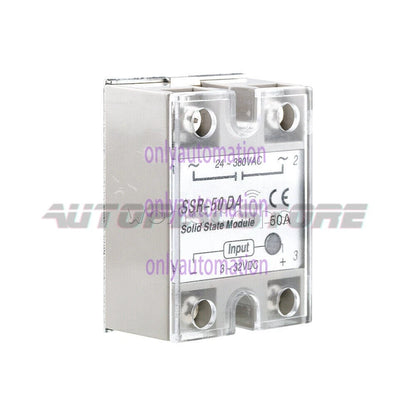 25A/40A/60A SSR-25DA/40DA/60DA Fotek Solid State Relay Module Alloy Heat Sink N!