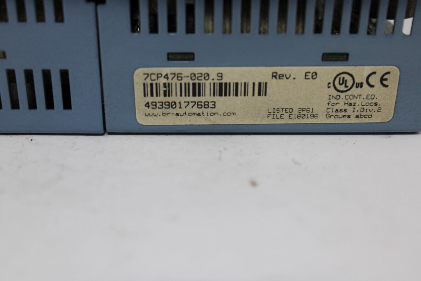 used B and R Automation 7CP476-020.9 Processor Module ME020 Expansion - B AND R AUTOMATION