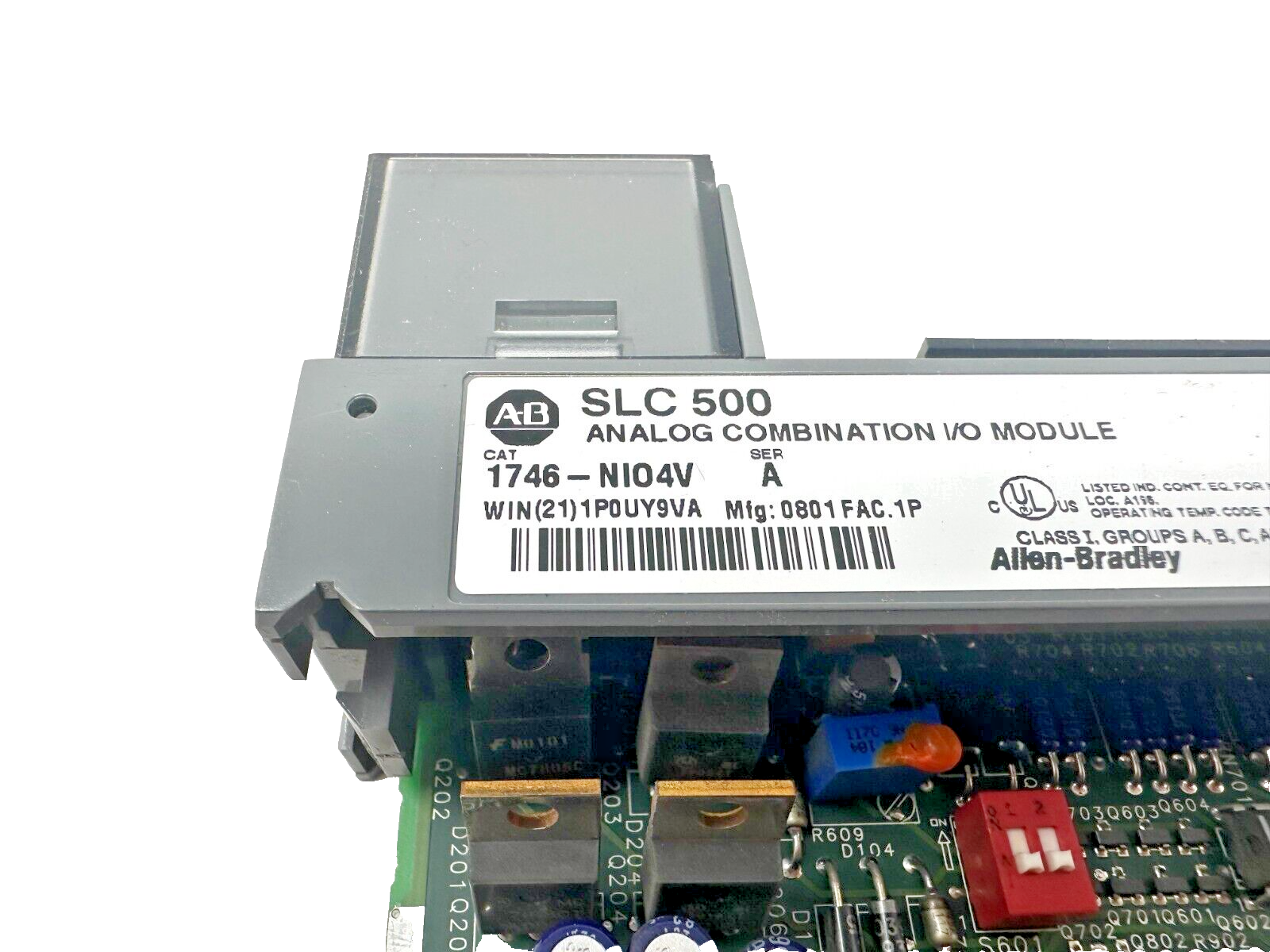 used Allen Bradley 1746-NIO4V Module *No Door* - ALLEN BRADLEY