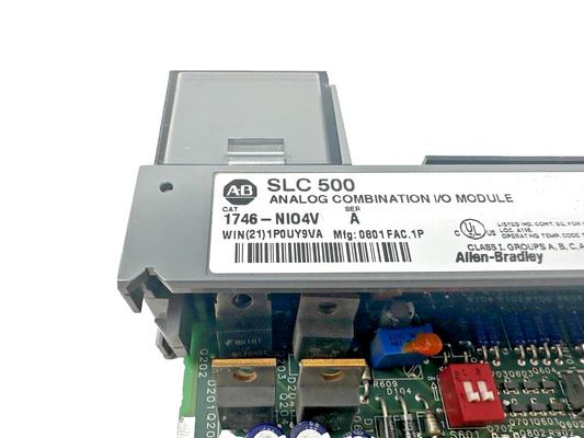 used Allen Bradley 1746-NIO4V Module *No Door* - ALLEN BRADLEY