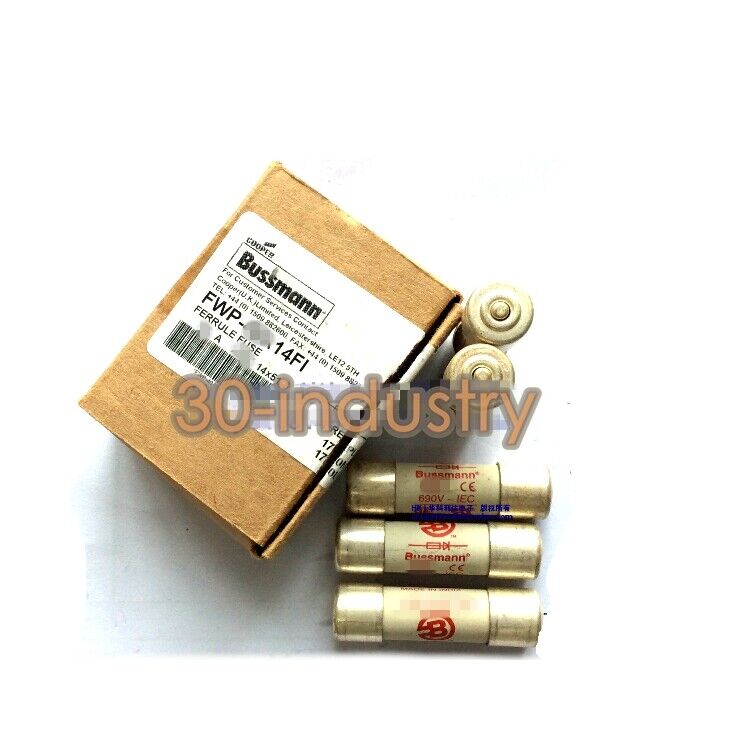 10PCS BUSSMANN FWP-32A14FI 32A Ferrule Fuse Set - Reliable Protection - BUSSMANN