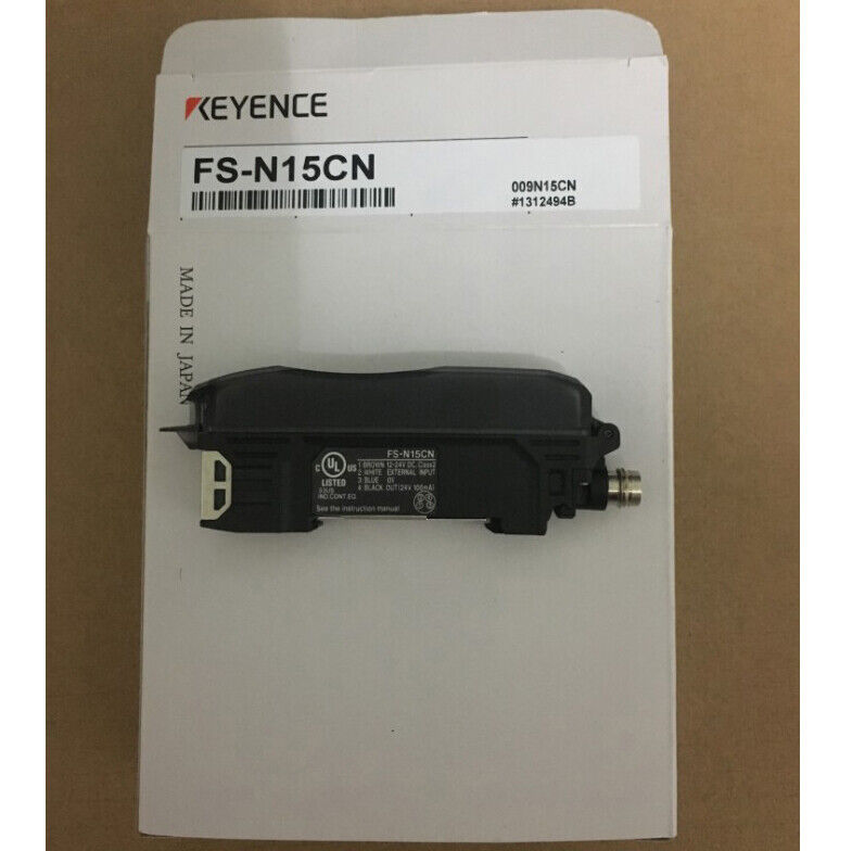 Keyence FS-N15CN Digital Fiber Optic Sensor - KEYENCE