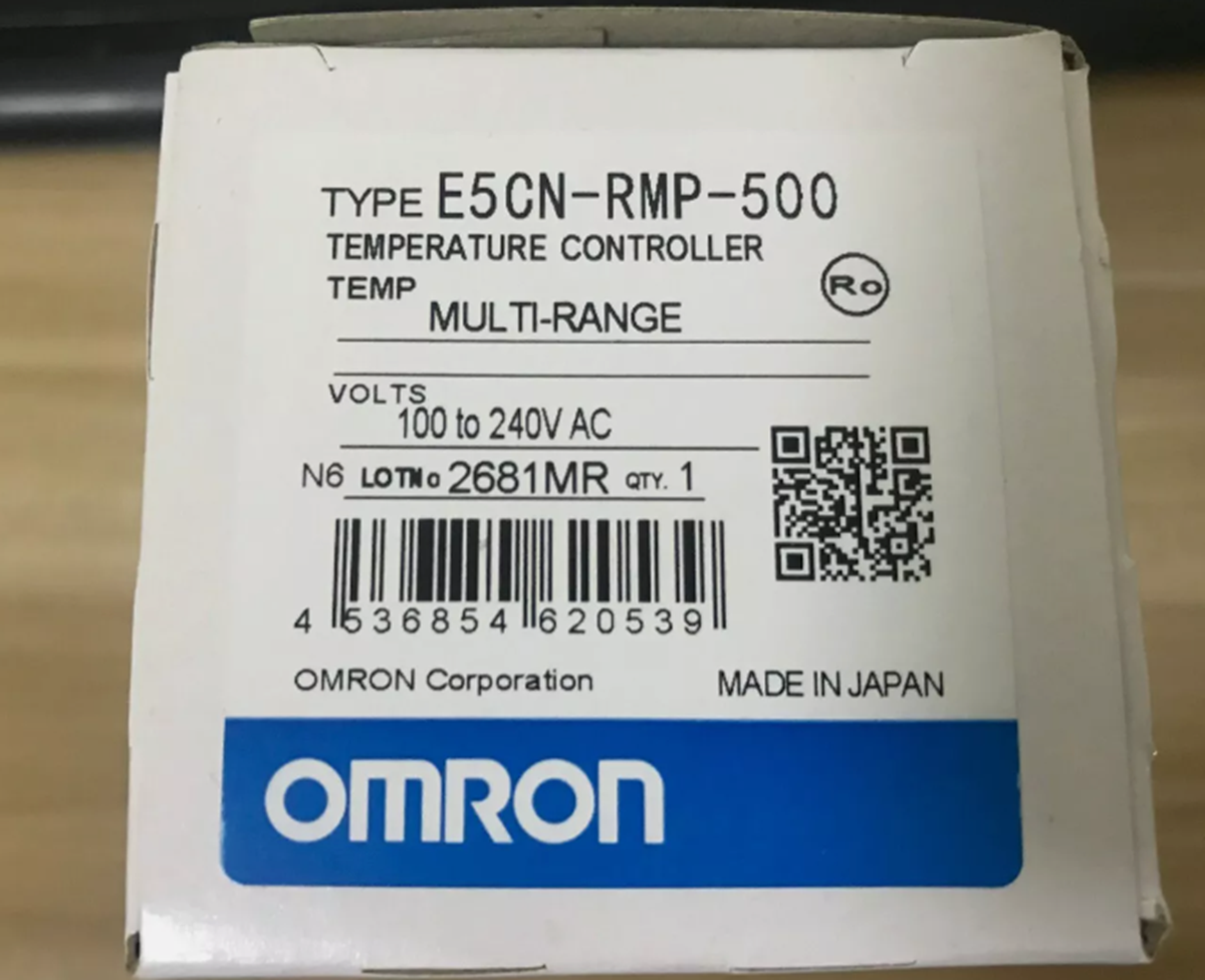 Omron E5CN-RMP-500 Temperature Controller | Precision Temperature Regulation | 500W heating element | -20°C to +80°C temperature range | Contactless infrared sensor | RS-485 and RS-232 connectivity | ±0.5°C accuracy | Industrial and household use - OMRON