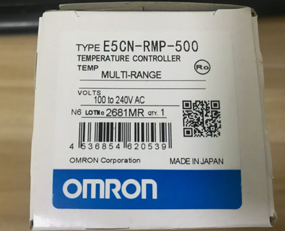 Omron E5CN-RMP-500 Temperature Controller | Precision Temperature Regulation | 500W heating element | -20°C to +80°C temperature range | Contactless infrared sensor | RS-485 and RS-232 connectivity | ±0.5°C accuracy | Industrial and household use - OMRON