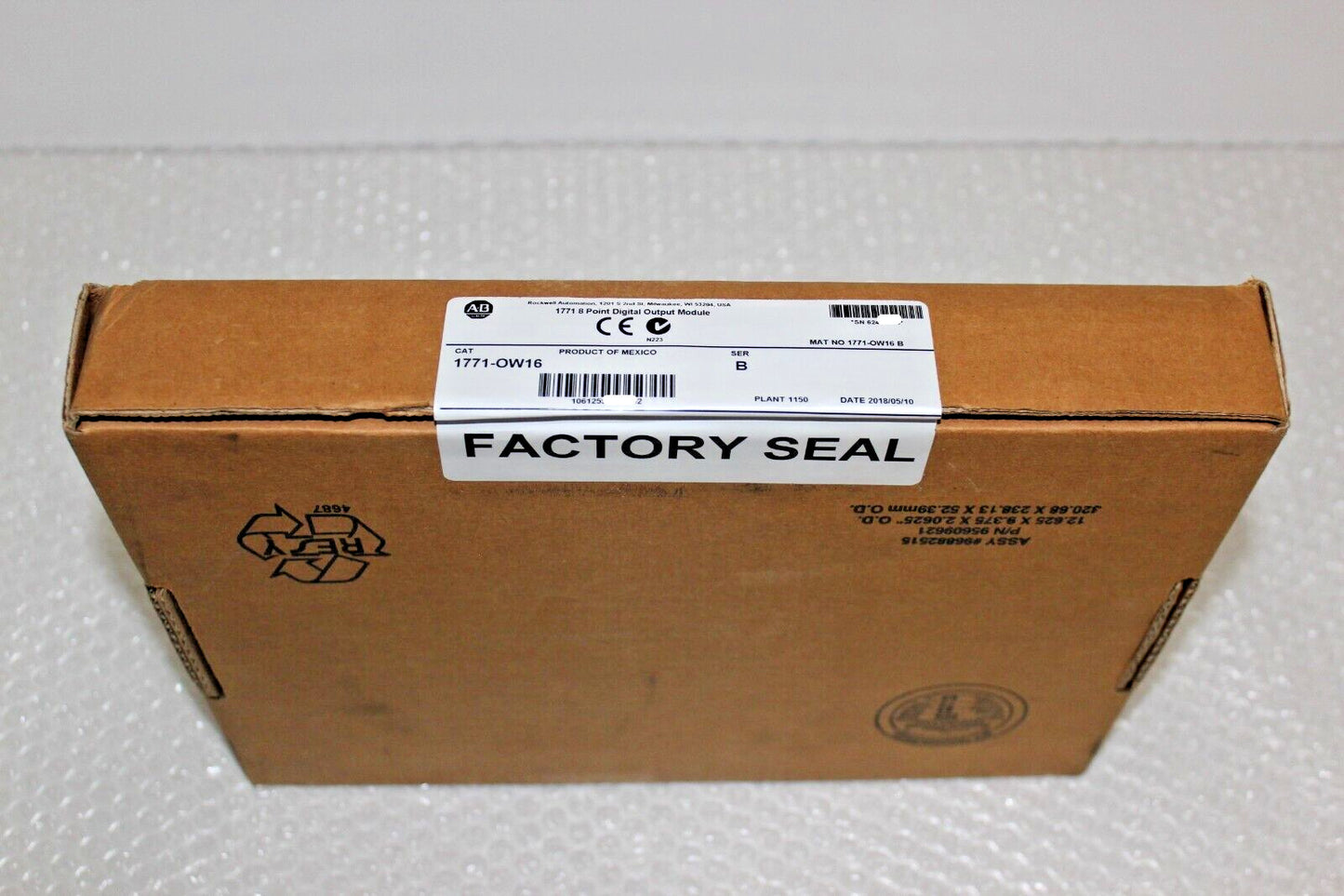 1771OW16 AB 8 Point Digital Output Module - DIGITAL SOLUTIONS INC