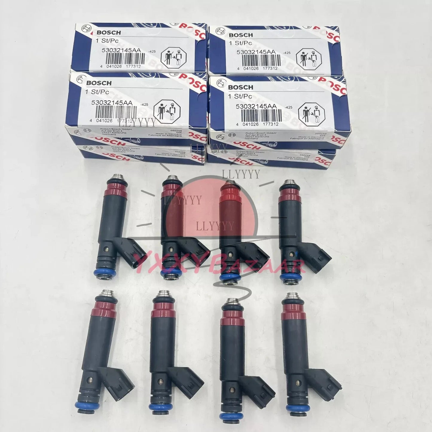 8PCS 0280155849AA Fuel Injectors For 01-07 Dodge Dakota Durango Ram 1500 4.7L V8