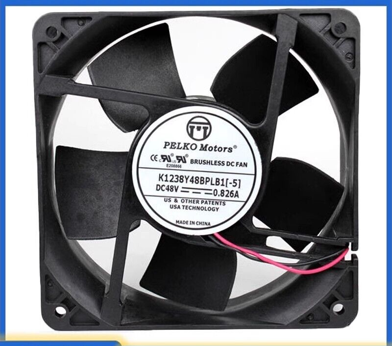 PELKOMOTORS K1238Y48BPLB1 [-5] 12038 DC48V 0.826A Inverter Cooling Fan