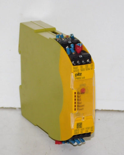 Pilz 750104 PNOZ s4 24VDC 3n/o 1n/c Safety Relay Module Unit Made in Germany#ke