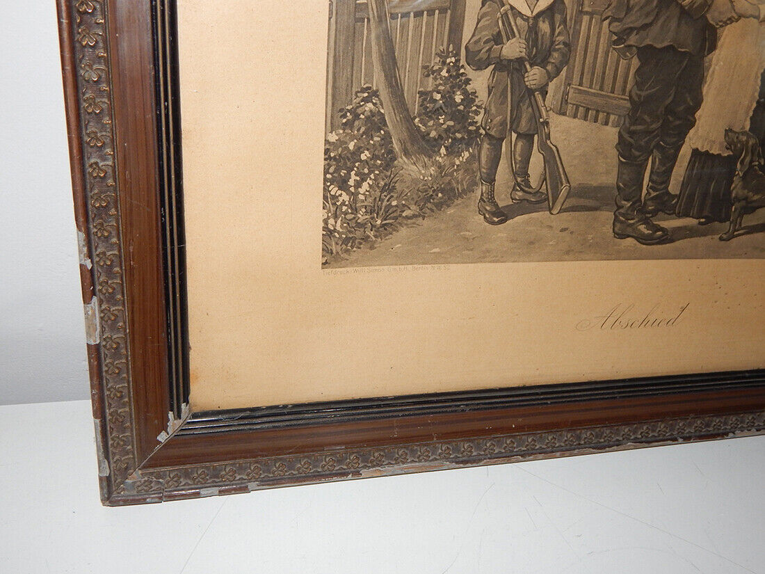 Used Print ABSCHIEDEL - Farewell Willi Simon GmbH Berlin Verlag Germania Braunschweig - FAREWELL WILLI SIMON GMBH