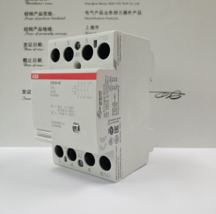 1PC  ABB  ESB40-40 GHE3491102R0006  230VAC/DC Contactor 4NO