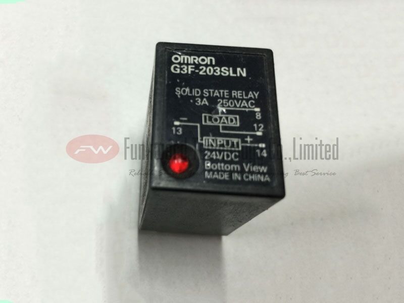 new G3F-203SLN DC24 RELAY SSR 200V 3A 24VDC x 1pc