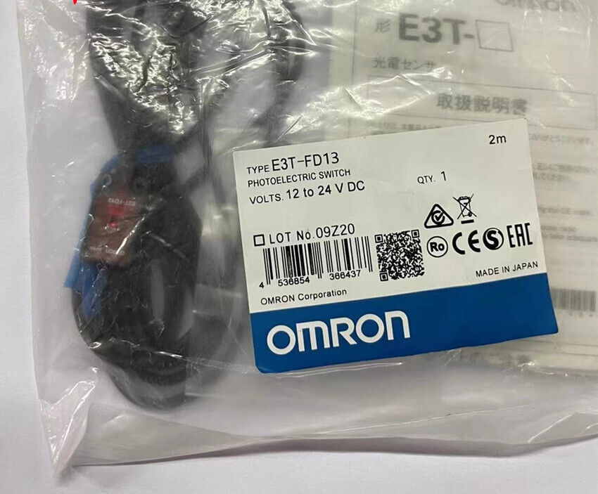 new 1pcs Omron E3T-FD13 2M Photoelectric Switch Sensor