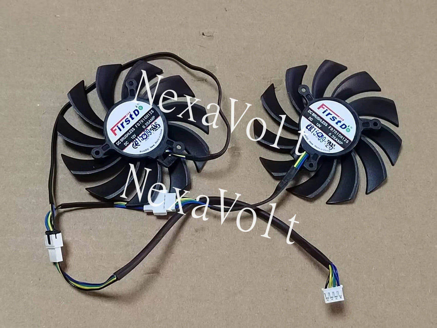 Sapphire Dual-X FD7010H12S HD7850 1G 2G graphics fan 75mm