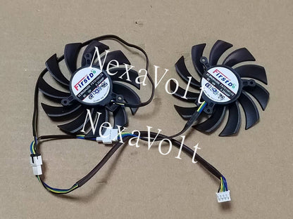 Sapphire Dual-X FD7010H12S HD7850 1G 2G graphics fan 75mm
