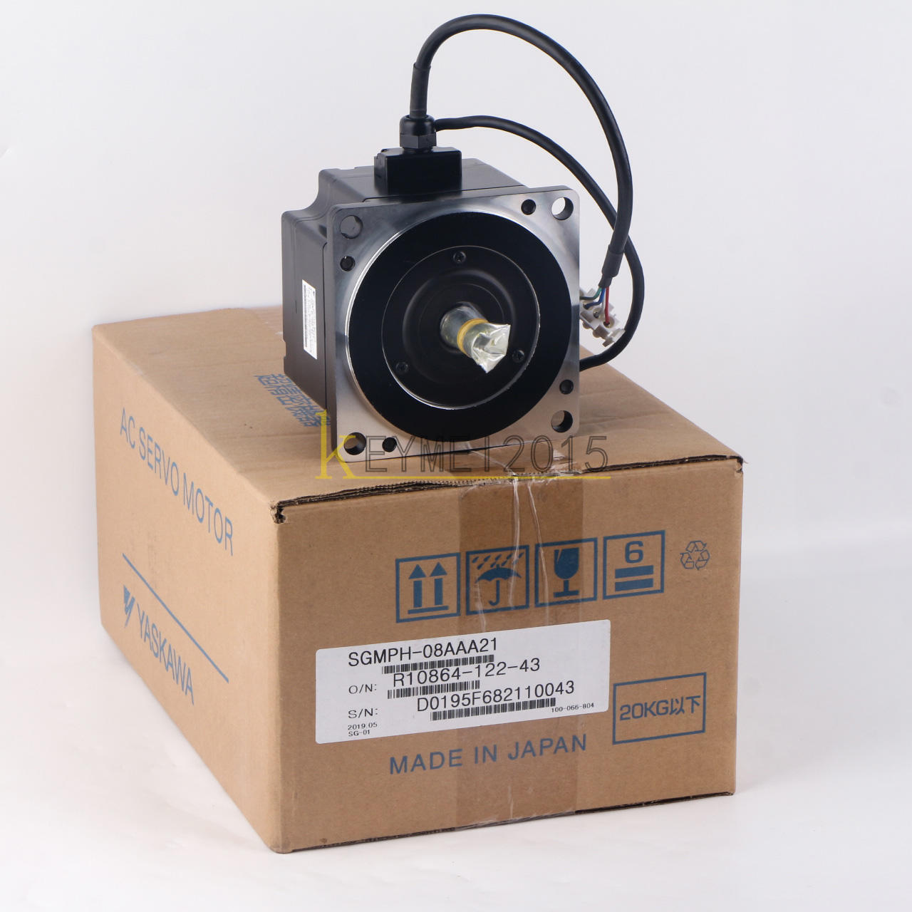 ONE  YASKAWA AC SERVO MOTOR SGMPH-08AAA21 SGMPH08AAA21